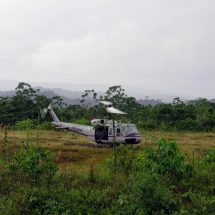 HELICOPTEROS COMPLEMENTARÁN RESCATE DE DESAPARECIDOS EN SAN GABÁN