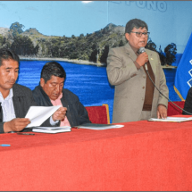 SE LLEVÓ ADELANTE REUNIÓN DE TRABAJO POR PELIGRO INMINENTE ANTE LA CONTAMINACIÓN DE AGUA PARA CONSUMO HUMANO DE LA CUENCA COATA
