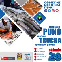 PRODUCTORES DE TRUCHAS ABASTECERÁN MERCADOS DE PUNO