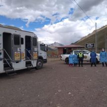 INTENSIFICAN CONTROL SANITARIO EN LA RAYA LÍMITE INTERDEPERTAMENTAL DE CUSCO Y PUNO