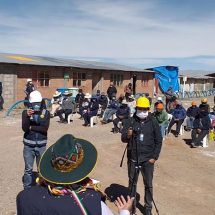 EN EL MARCO DE LA REACTIVACIÓN ECONÓMICA GOBIERNO REGIONAL PUNO CONTINÚA REINICIANDO OBRAS DE INFRAESTRUCTURA DE RIEGO