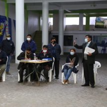Nota de Prensa<br>AGILIZAN GESTIONES PARA APROBACIÓN DEL EXPEDIENTE TÉCNICO DEL PROYECTO DE AGUA POTABLE EN JULIACA