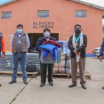 Nota de Prensa<br>GOBIERNO REGIONAL PUNO ENTREGÓ AYUDA HUMANITARIA A DISTRITOS DECLARADOS EN EMERGENCIA POR DAÑOS A CONSECUENCIA DE LAS INTENSAS LLUVIAS