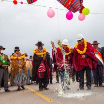 Nota de Prensa <hr> ENTREGAMOS MÁS DE 18 KM DE CARRETERA INTERNACIONAL (TRAMO DESAGUADERO – KELLUYO)
