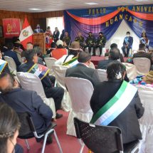 Nota de Prensa <hr> GOBERNADOR REGIONAL PARTICIPÓ EN LA CONMEMORACIÓN DEL 195 ANIVERSARIO DE LA PROVINCIA DE HUANCANÉ