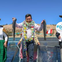 Nota de Prensa <hr> SE HIZO ENTREGA DE 14 MÓDULOS DEMOSTRATIVOS PARA LA CRIANZA DE TRUCHA EN LA PROVINCIA DE MOHO