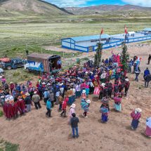 Nota de Prensa <hr> MÁS DE UN MILLON Y MEDIO PARA IMPULSAR EL SECTOR PRODUCTIVO ALPAQUERO
