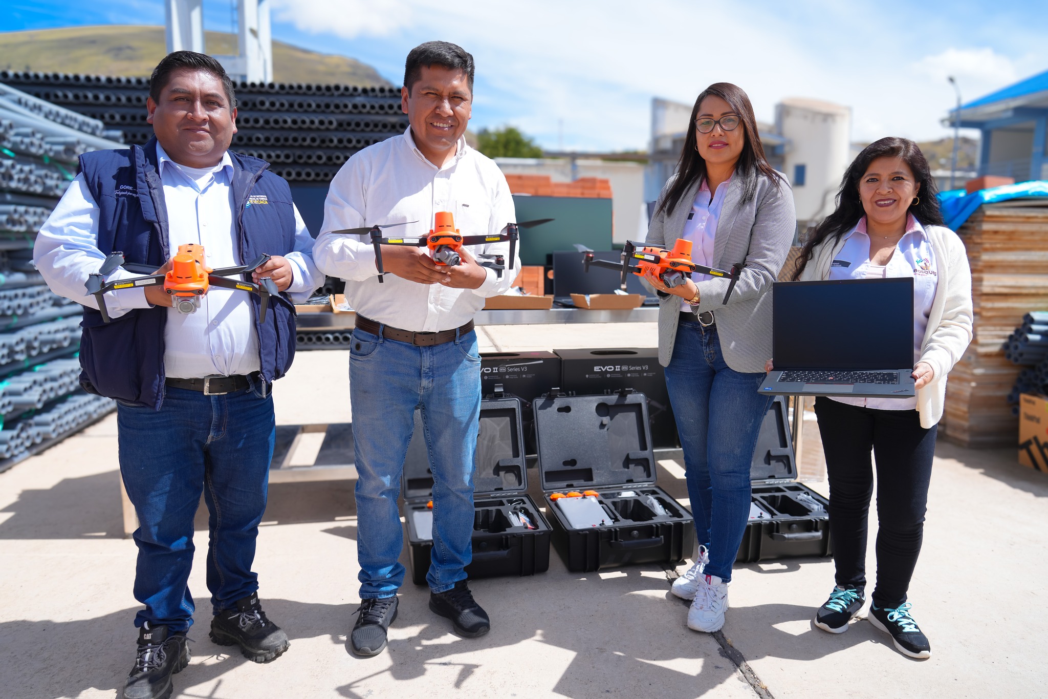 Nota de Prensa  EMPLEARÁN EQUIPOS TECNOLÓGICOS PARA MONITOREAR Y EVITAR LA DEFORESTACIÓN DE NUESTROS BOSQUES