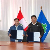 Nota de Prensa <hr> CONVENIO PARA EL MEJORAMIENTO DE LA I.E. AGROPECUARIO PAMPA YANAMAYO EN ALTO INAMBARI