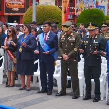 Nota de Prensa <hr> AUTORIDADES Y FUNCIONARIOS DEL GOBIERNO REGIONAL PUNO VENERARON A LA PATRONA DE PUNO