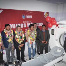 Nota de Prensa <hr> ENTREGAMOS TOMÓGRAFO DE 4.8 MILLONES DE SOLES AL HOSPITAL DE MACUSANI