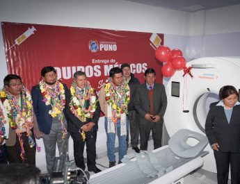 Nota de Prensa <hr> ENTREGAMOS TOMÓGRAFO DE 4.8 MILLONES DE SOLES AL HOSPITAL DE MACUSANI