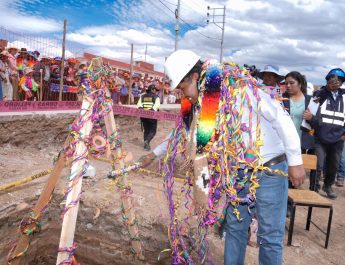 Nota de Prensa <hr> INICIAMOS OBRA EDUCATIVA DE MÁS DE 9 MILLONES DE SOLES EN LAMPA