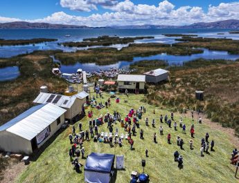 Nota de Prensa <hr> SEMBRAMOS MÁS DE 4 MILLONES DE ALEVINOS DE CARACHI EN EL LAGO TITICACA