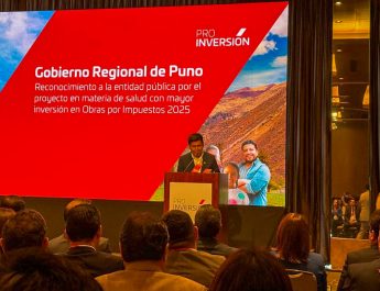 Nota de Prensa <hr> RECIBIMOS DISTINCIÓN NACIONAL POR MAYOR INVERSIÓN EN SALUD EN OBRAS POR IMPUESTOS