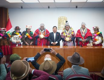 Nota de Prensa <hr> CARRETERA AZÁNGARO–CHUPA SERÁ UNA REALIDAD